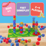 Stack-A-Pillars | Family Dice Stacking Game 6+ - 5