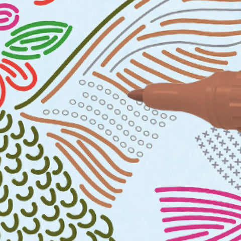 Lifelines | FlowArt |  Trace-By-Line, Woodland Whimsy - CR Toys