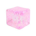 Iridescent Glitter Cube Maltose Filled Squishy - 5