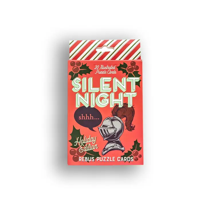 Silent Night Christmas Puzzle Cards Games