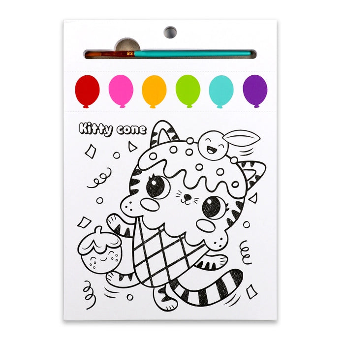 Painting Pages Party Animals Craft For Ages 4+