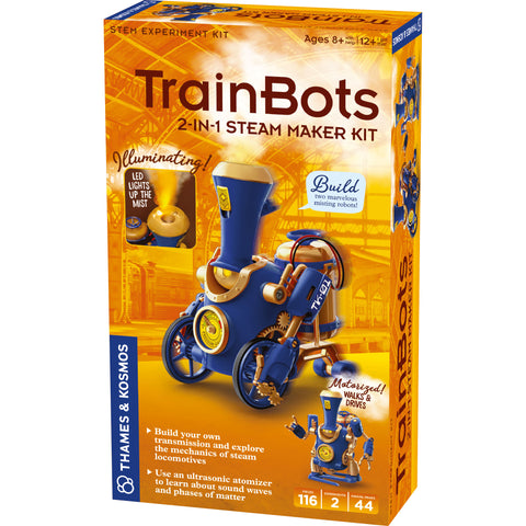 Trainbots 2-In-1 Steam Maker Kits 550052