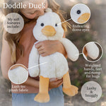 Plush |Lushees 16" Off White Duck - CR Toys