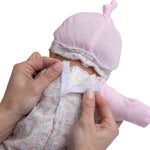 Berenguer Boutique | 15" Realistic Soft Body Baby Doll Brown Hair 2+ - CR Toys