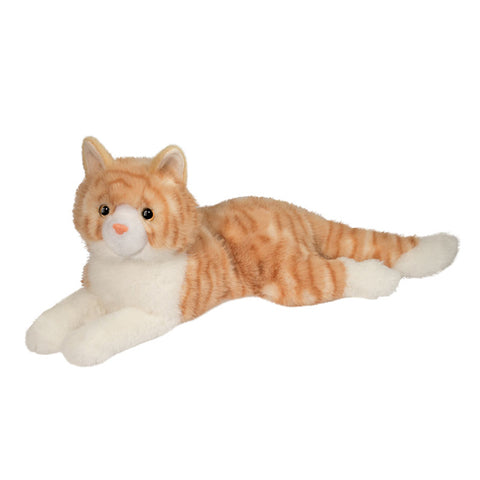 Mango Orange & White Cat Plush - 1