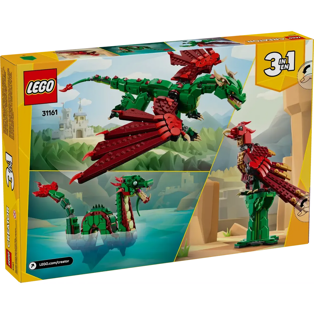 CREATOR™ 3 in 1 Medieval Dragon