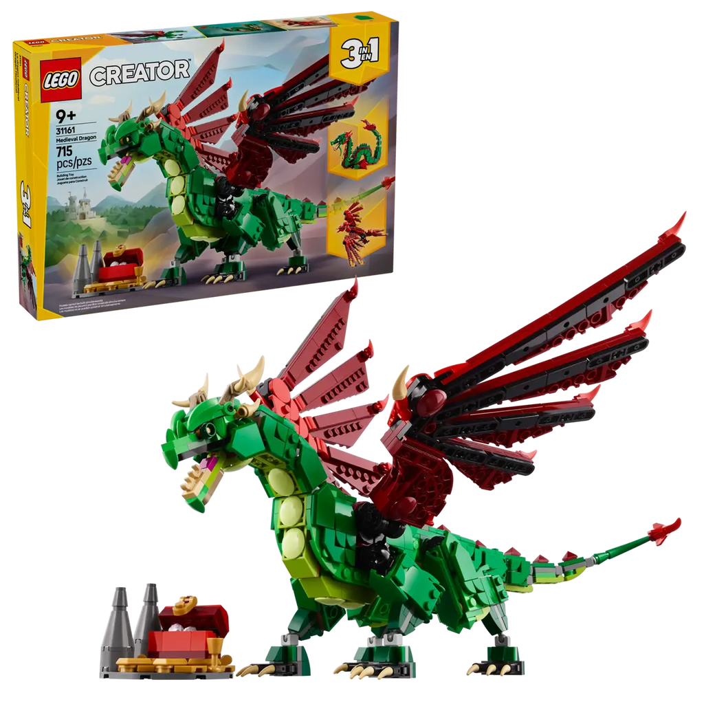 CREATOR™ 3 in 1 Medieval Dragon