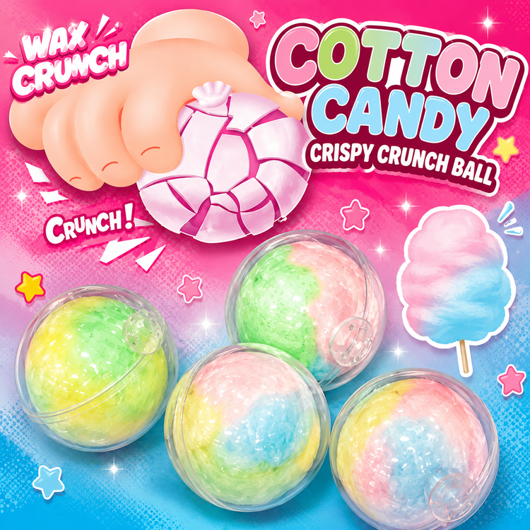 Wax Crunch | Cotton Candy Crispy Crunch Ball - 1