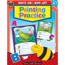 Write-On/Wipe-OD Book | Printing Practice