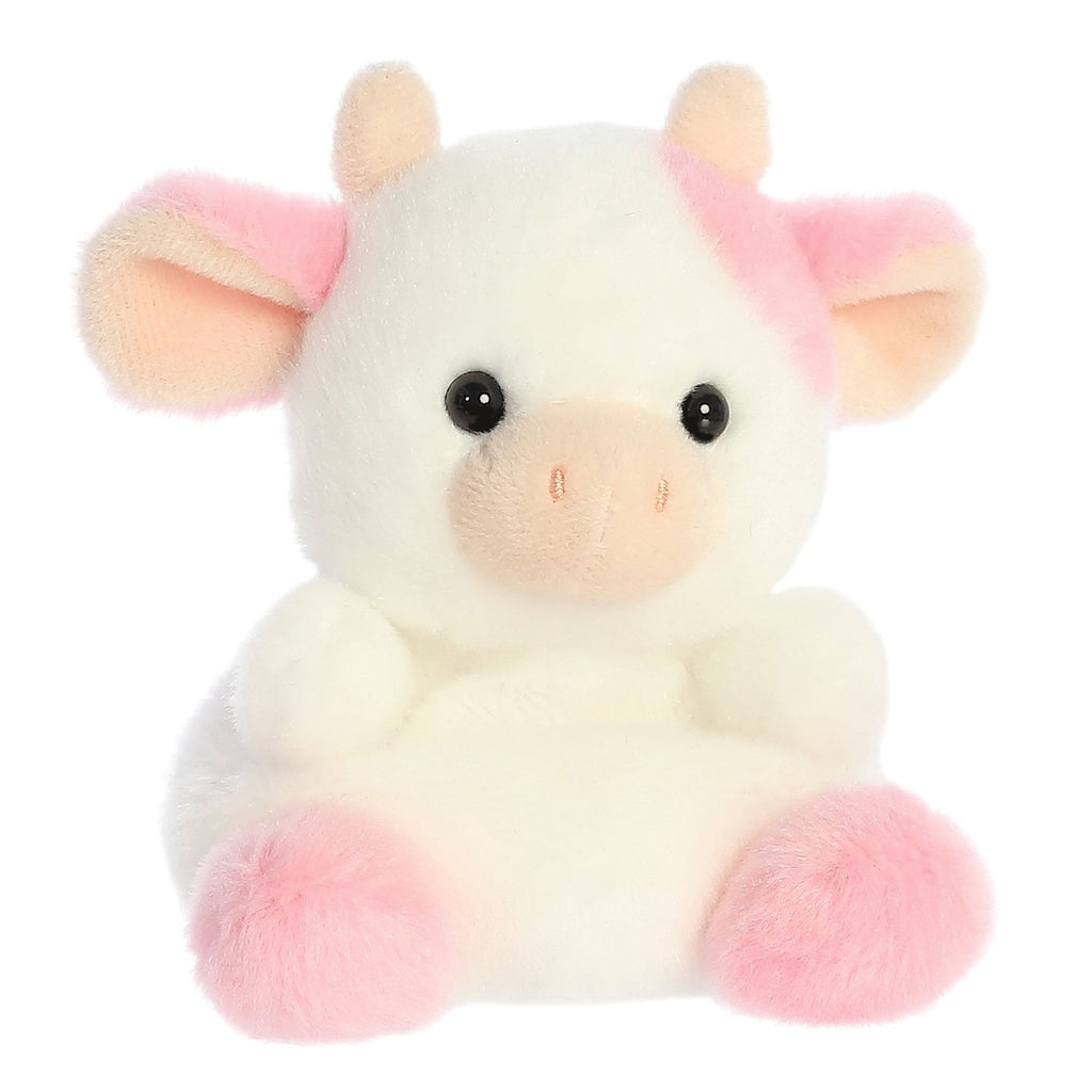 Palm Pals | Belle Strawberry Cow 5" Plush - 5