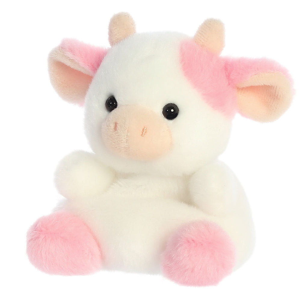 Palm Pals | Belle Strawberry Cow 5" Plush - 4