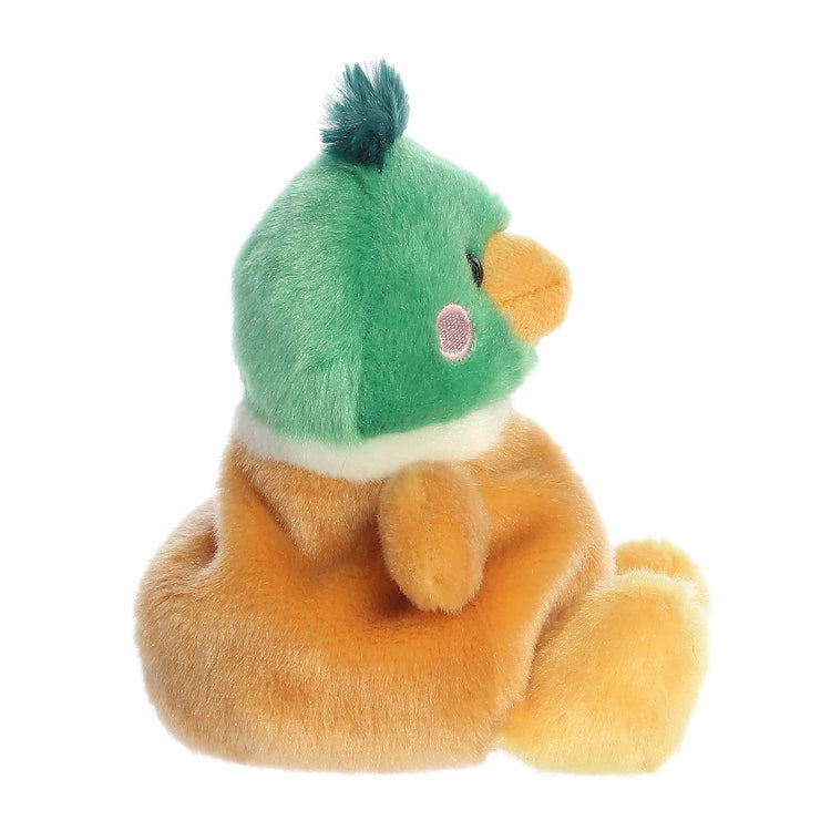 Palm Pals | Puddles Mallard Duck 5" Plush - 3
