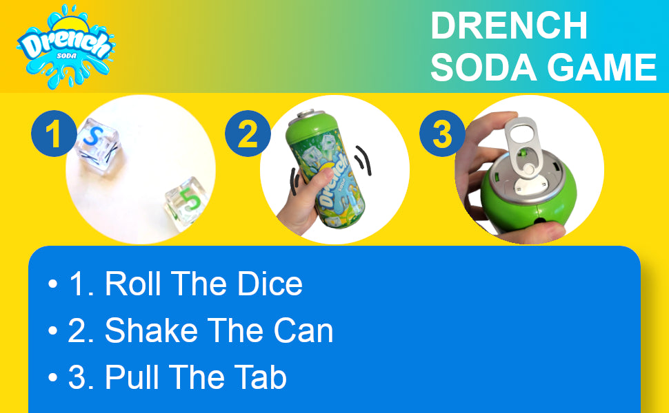 Drench Soda Game Fun For The Whole Family - CR Toys