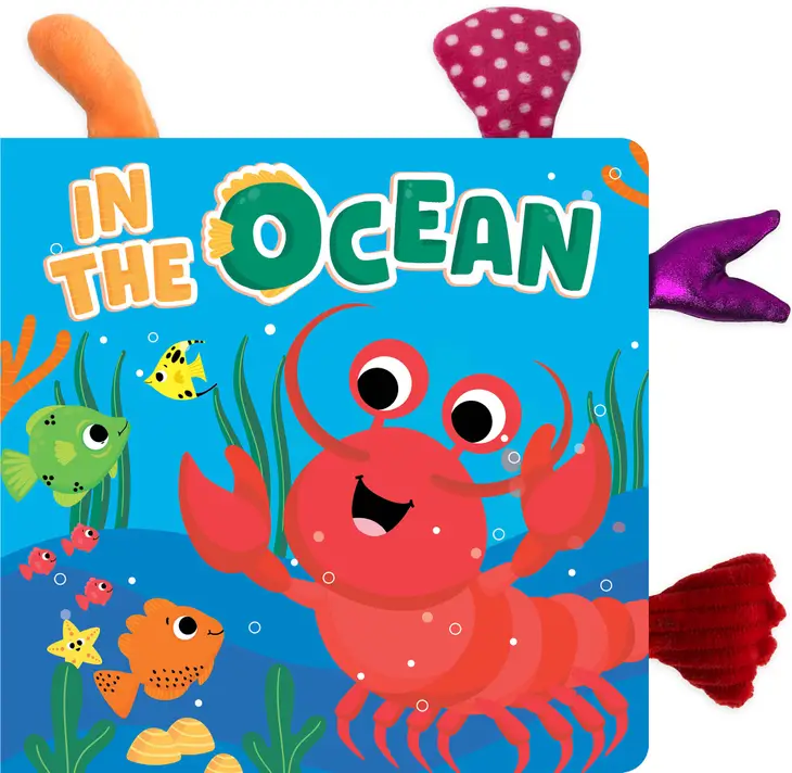 Touch-A-Tail - In The Ocean Touchy-Feely Board Book