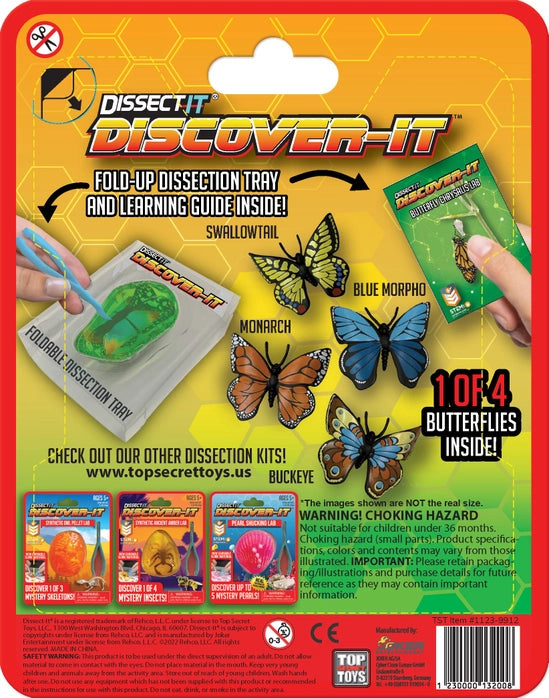 Discover-It Butterfly Metamorphosis Lab For Ages 5+