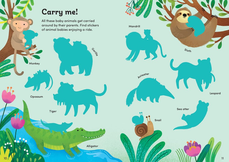 Little First Stickers | Baby Animals 4+ - 2