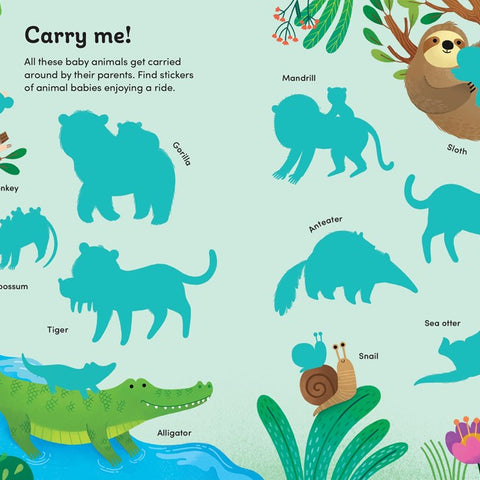 Little First Stickers | Baby Animals 4+ - 1