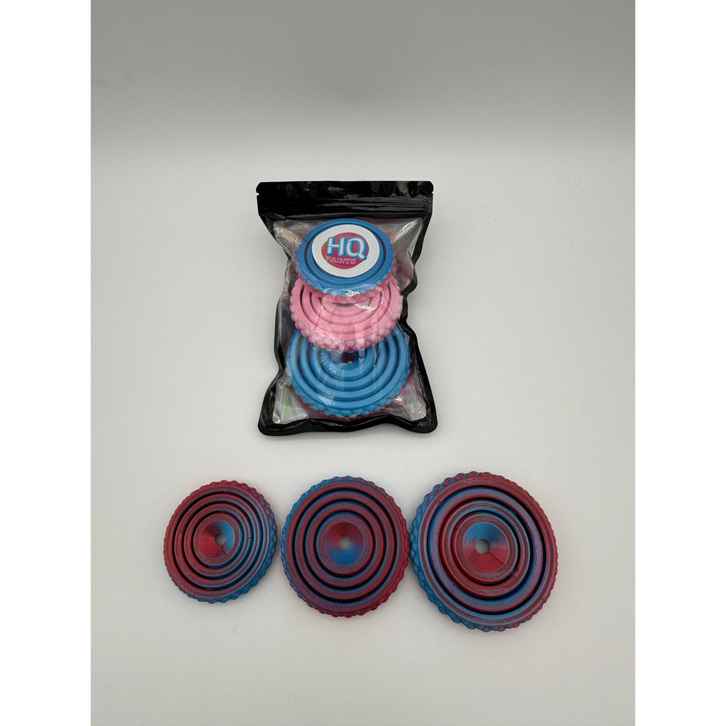 Hq | Fidget Ring 3pack 3D Printed