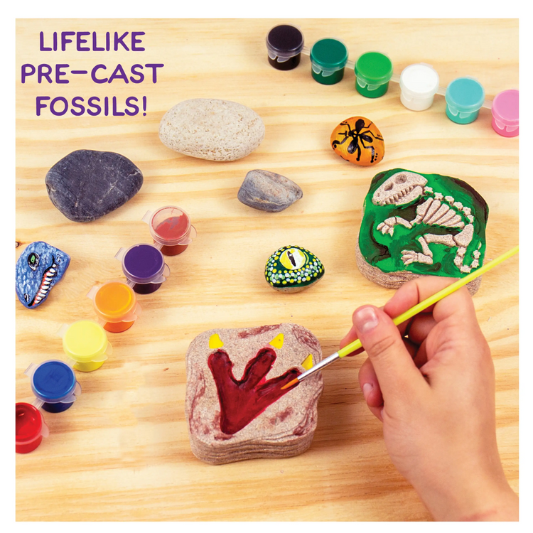 Dino Rock Painting 6+