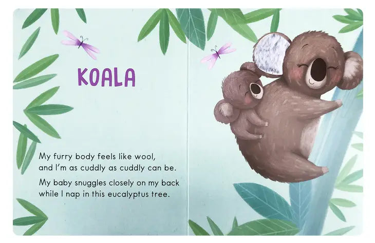 Wild Animals Touchy-Feely Board Book