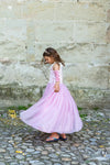 Gown | Velvety Soft Sleeping Sweetheart Princess Gown With Arm Warmers | Size 3-4 - 7
