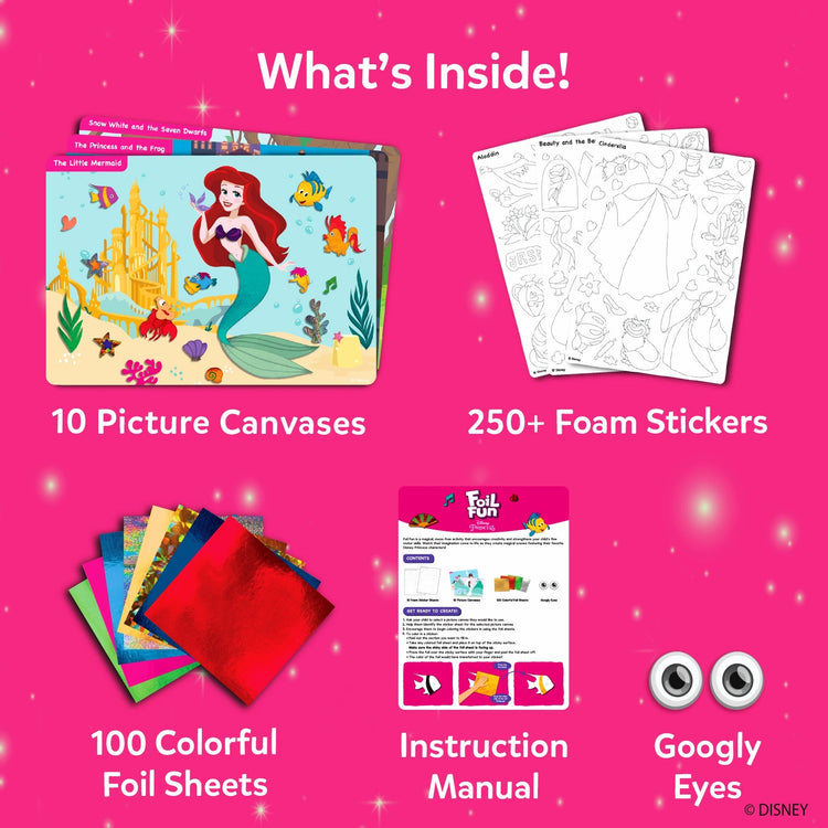 Foil Fun Art Kit | Disney Princess 4+ - 4