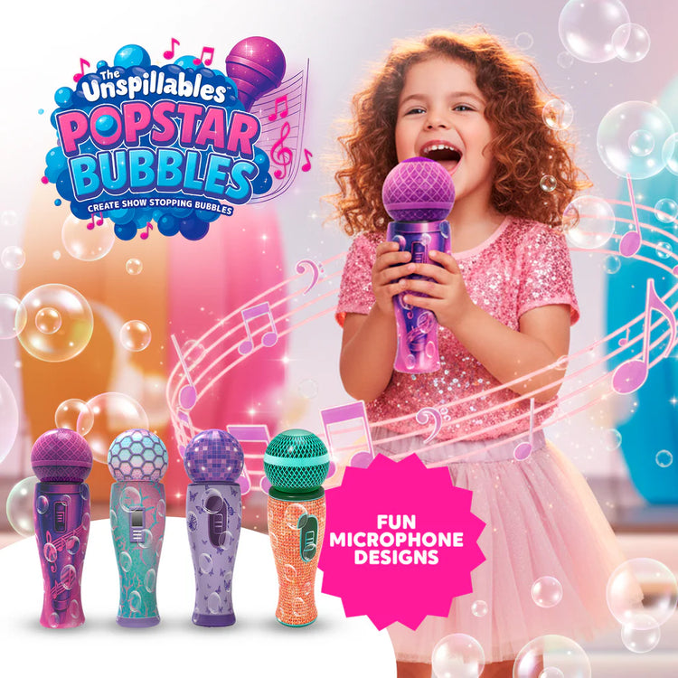 Unspillables Bubbles | Pop Star 3+ - 4