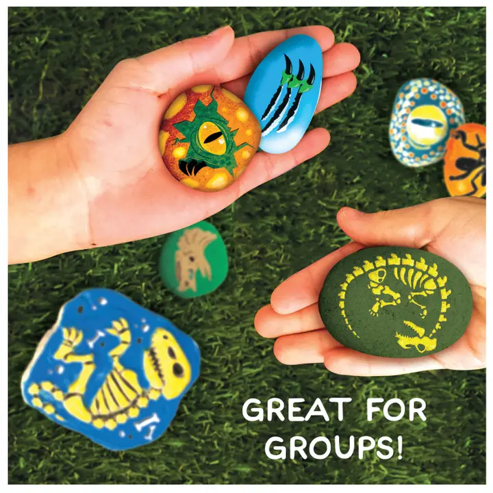 Dino Rock Painting 6+