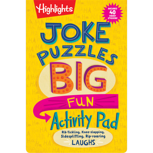 Joke Puzzles Big Fun Pad Activity Book