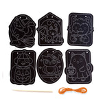 Mini Scratch & Scribble | Halloween Window Banner Kit 6+ - 3