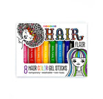 Hair Flair 8 Color Gel Sticks For Ages 5+