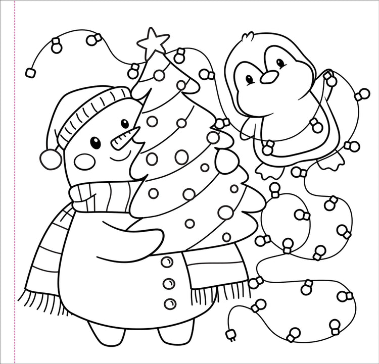Coloring Book | Color Me Cozy Christmas 8+ - 3
