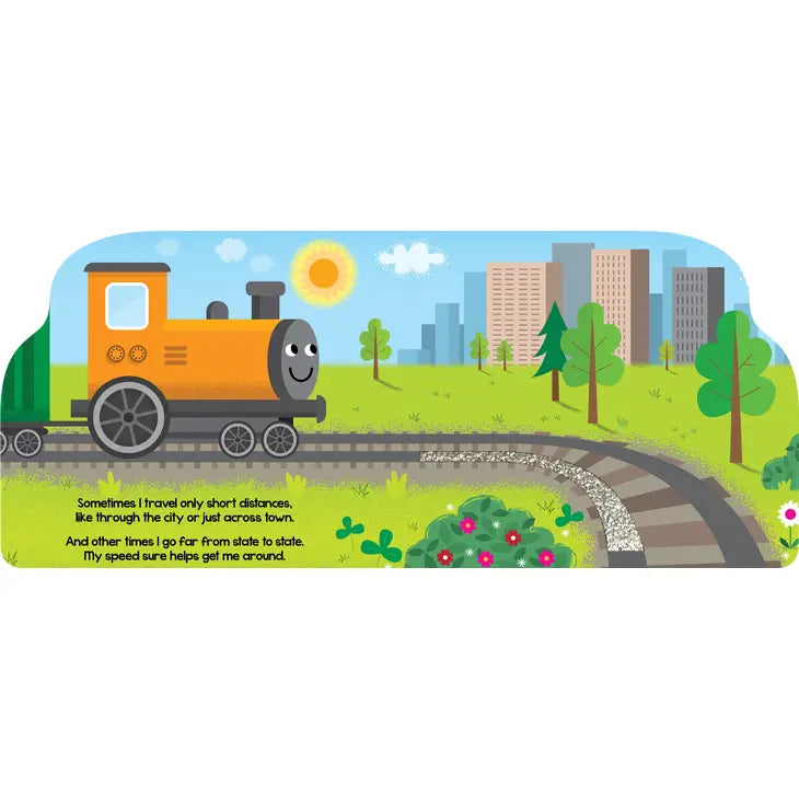 Terrific Train Touchy-Feely Board Book