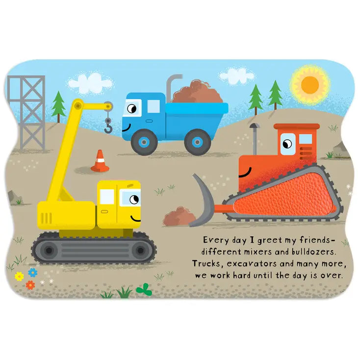 Construction Crane Touchy-Feely Board Book