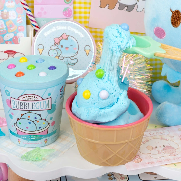 Slime Bubblegum Scented Ice Cream Pint Slime For Ages 4+