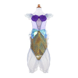 Mermaid Dress & Headband - Lilac  (Size 7-8)