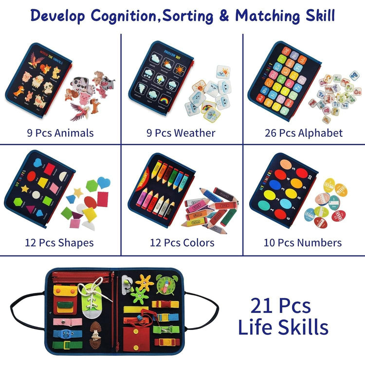 Busy Book | Sensory Montessori B5110