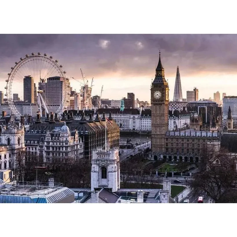 Puzzles | Beautiful Skylines London | 1000 Pc - CR Toys