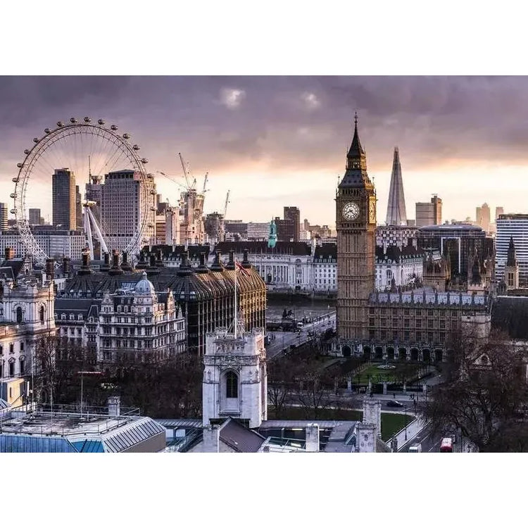 Puzzles | Beautiful Skylines London | 1000 Pc - CR Toys
