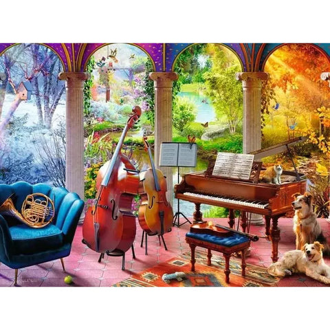 Puzzle | Four Seasons in Music | 100 Pc - CR Toys