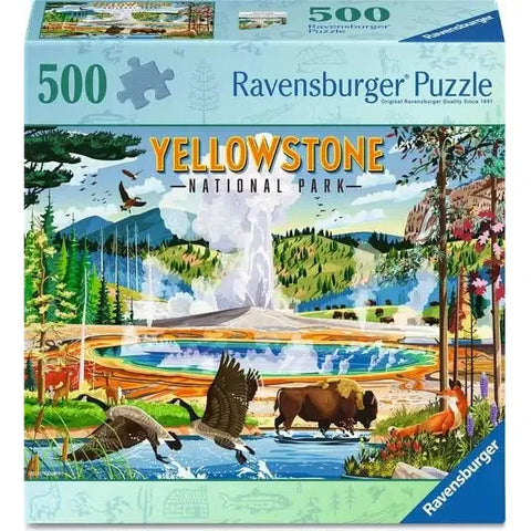 Puzzle | Yellowstone National Park | 500 Pc - CR Toys