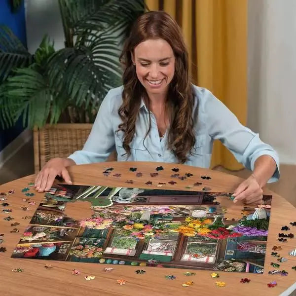 Puzzle | Flower Arranger's Shed | 1000 Pc - CR Toys