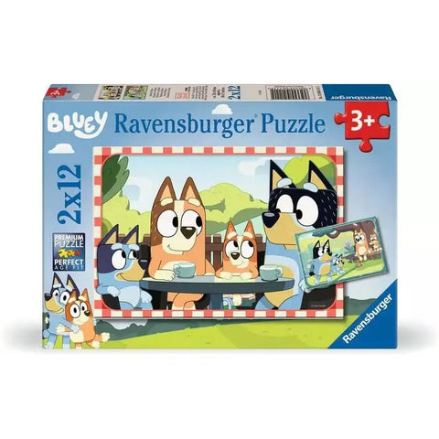 Puzzle | Bluey | 2 x 12 pc - CR Toys