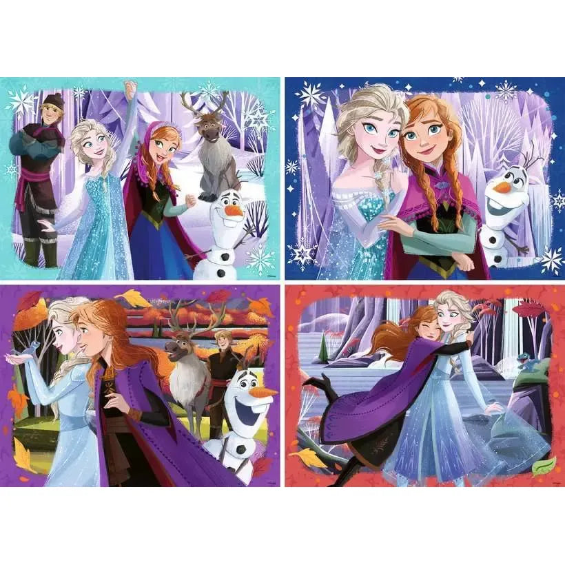 Puzzle | Disney Frozen | 4x100 Pc XXL - CR Toys