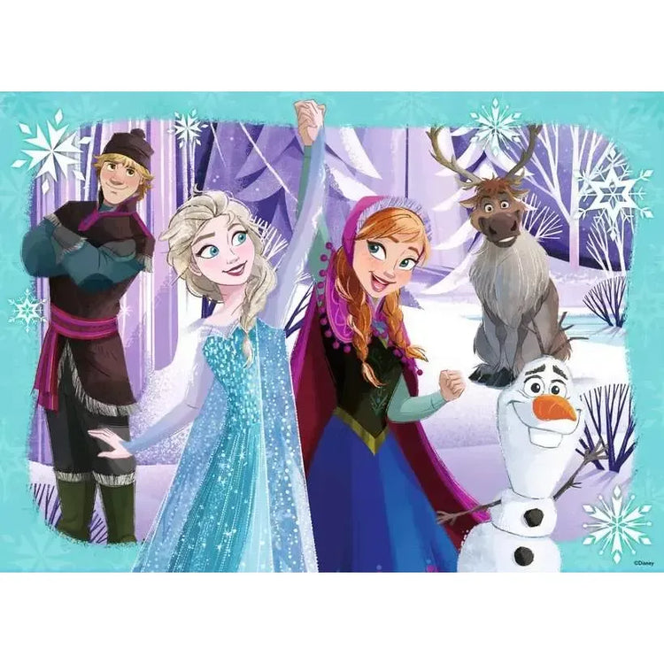 Puzzle | Disney Frozen | 4x100 Pc XXL - CR Toys
