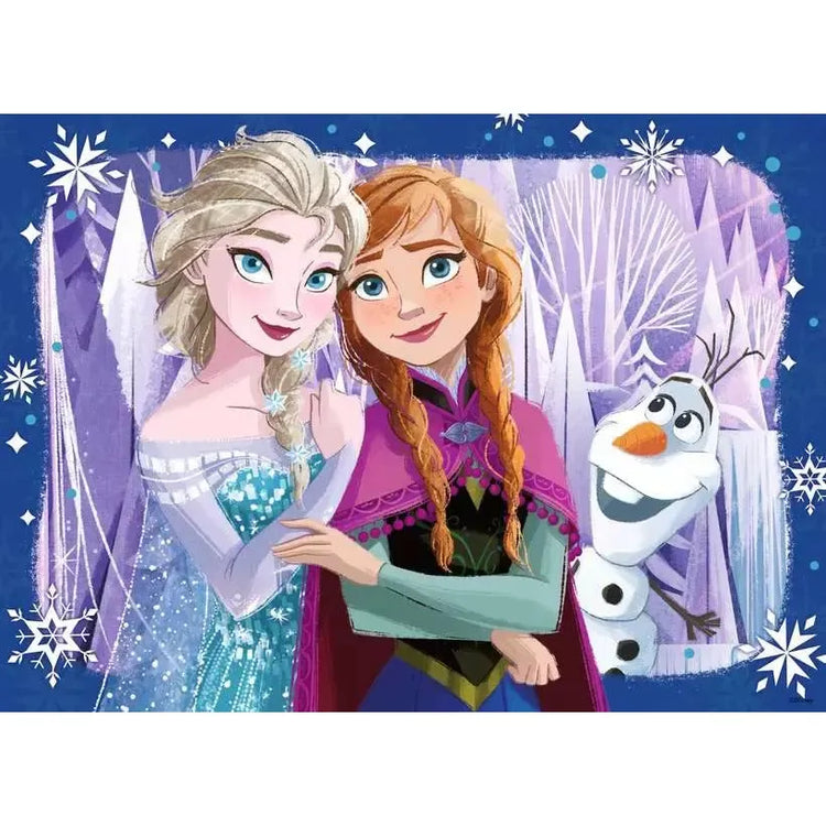 Puzzle | Disney Frozen | 4x100 Pc XXL - CR Toys