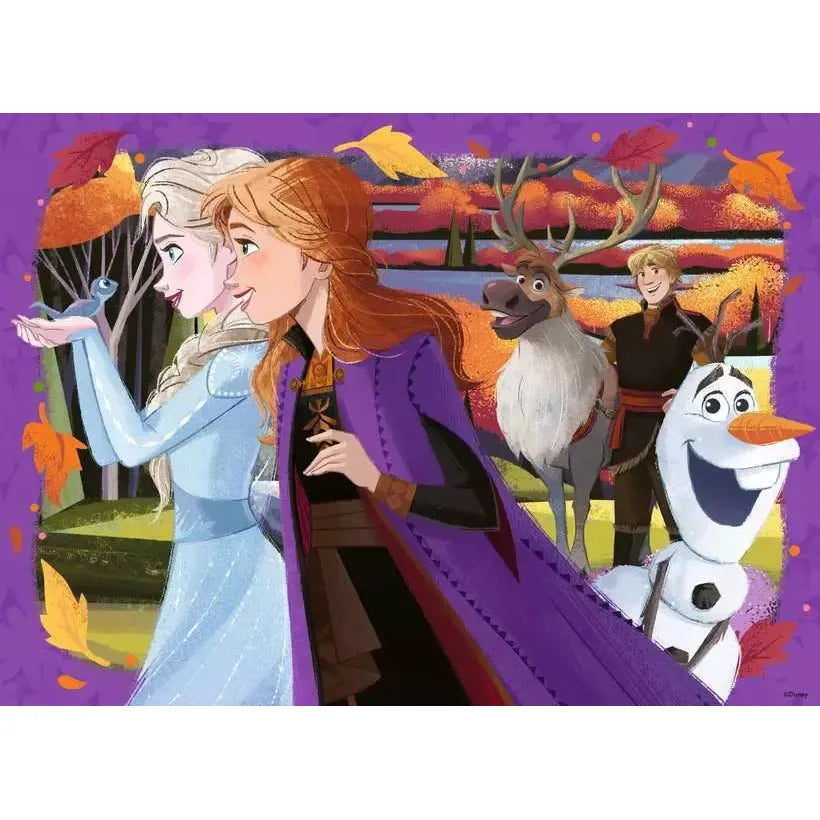 Puzzle | Disney Frozen | 4x100 Pc XXL - CR Toys