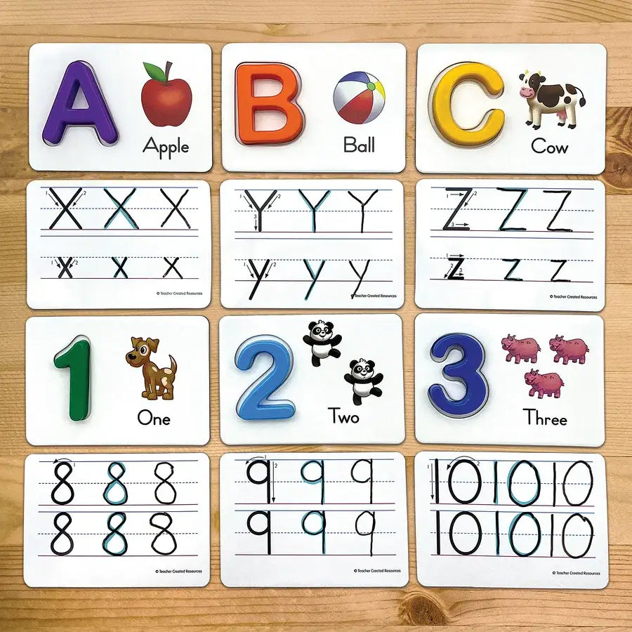 Teacher Creative Resources | Alphabet & Number Cards 3+ - 3