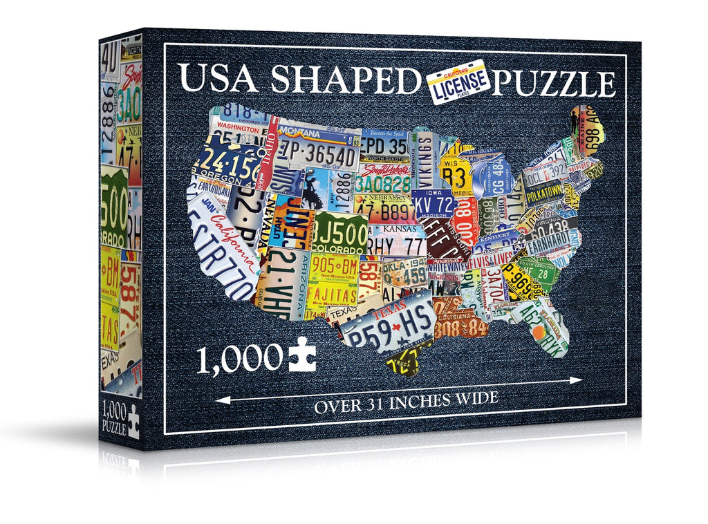 Puzzle | USA License Plates | 1000 PC - 1
