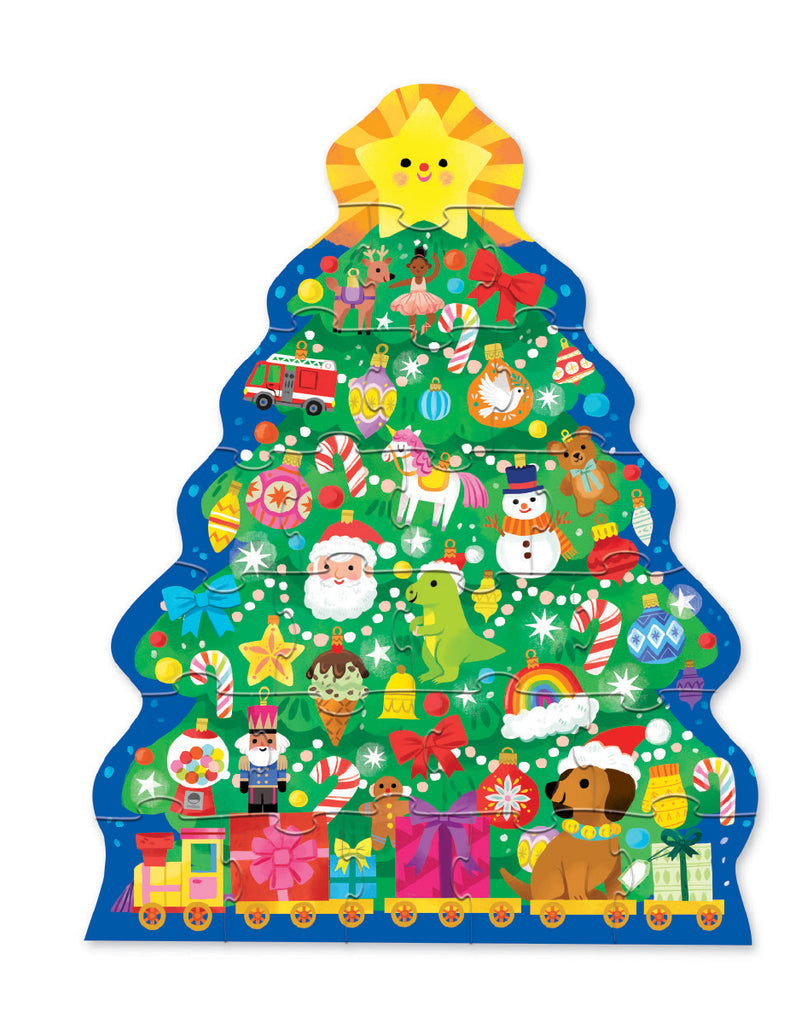 Christmas Tree Puzzle 24Pc For Ages 3+